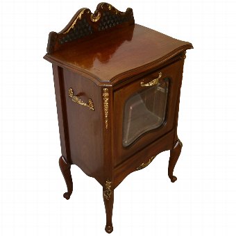 Louis XV Style Mahogany Music Cabinet