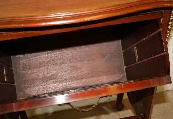 Antique Louis XV Style Mahogany Music Cabinet