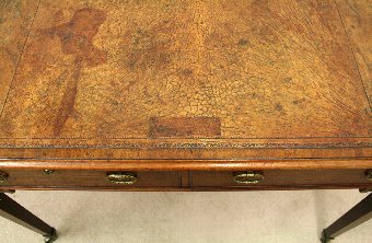 Antique George III Mahogany Library Table/Desk