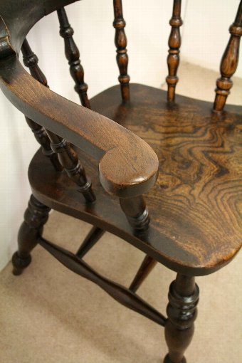 Antique Victorian Elm Smokers Bow