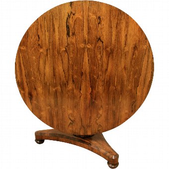 Antique William IV Rosewood Breakfast Table