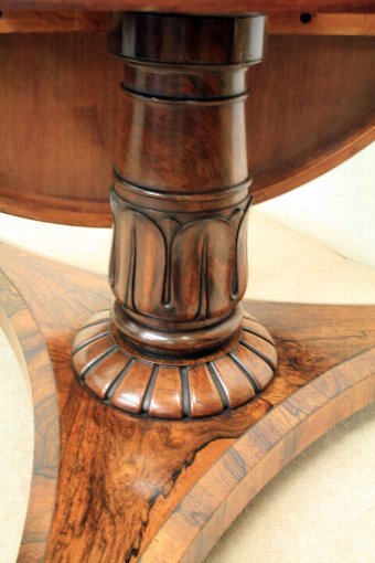 Antique William IV Rosewood Breakfast Table