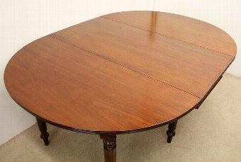 Antique Late George IV Mahogany Drop Leaf Table