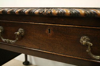 Antique Chippendale Style Mahogany Desk