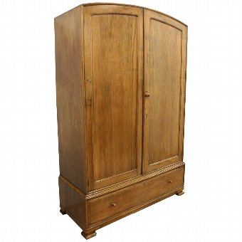 Whytock & Reid Walnut 2 Door Wardrobe