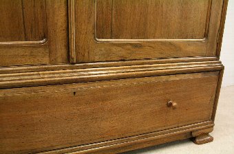 Antique Whytock & Reid Walnut 2 Door Wardrobe