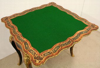 Antique French Louis XV Style Card Table