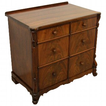 Biedermeier Mahogany Chest of Drawers