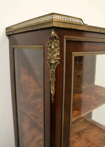 Antique French Vernis Martin Style Side Cabinet