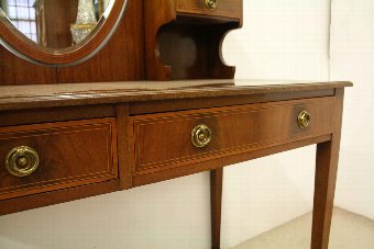 Antique Heal & Son Sheraton Style Dressing Table