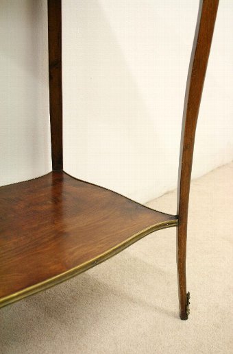 Antique French Shaped Top Occasional Table