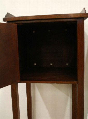Antique Pair of George III Style Mahogany Bedside Cabinets