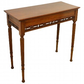 Narrow Mahogany Hall Table/Side Table