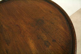 Antique George III Mahogany Tripod Occasional Table