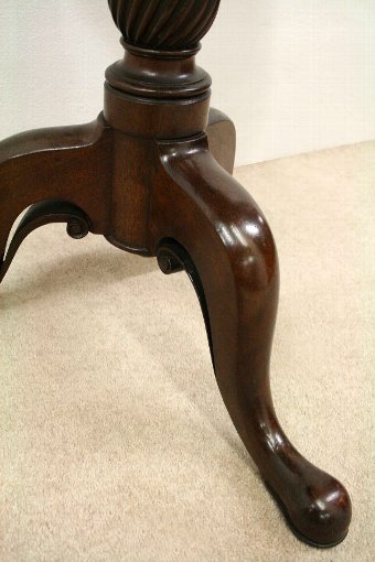 Antique George III Mahogany Tripod Occasional Table