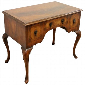 George II Style Walnut Lowboy