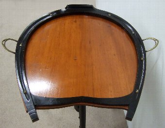 Antique Late Victorian Horseshoe Occasional Table