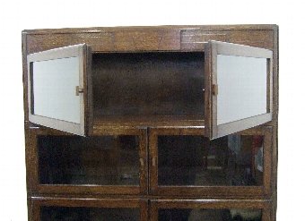 Antique Oak Sectional/Stacking Bookcase