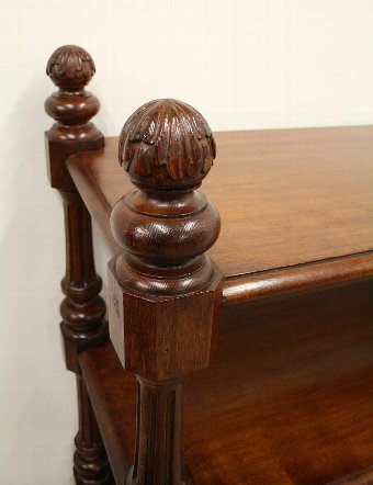 Antique Victorian Carved Oak Buffet