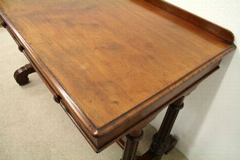 Antique Victorian Mahogany Side Table/Library Table
