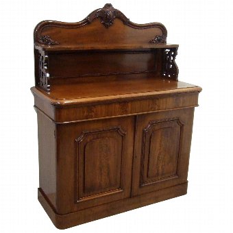 Victorian Mahogany 2 Door Chiffoniere