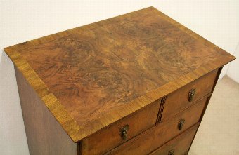Antique George I Style Burr Walnut Chest of Drawers