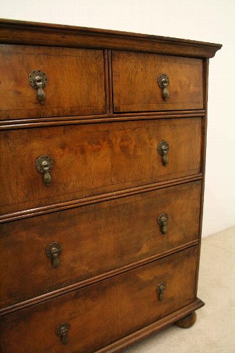 Antique George I Style Burr Walnut Chest of Drawers