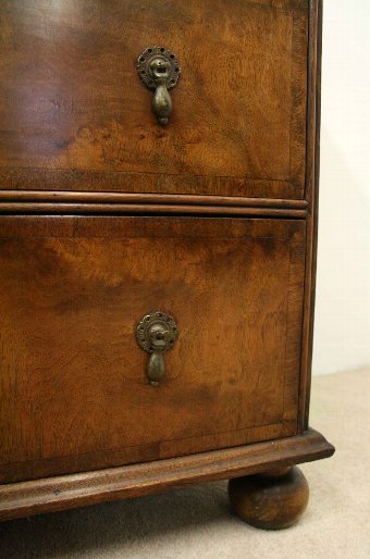 Antique George I Style Burr Walnut Chest of Drawers