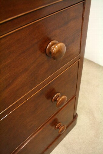 Antique Large Victorian Mahogany Chest of Drawers