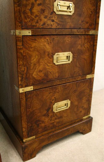 Antique Pair of Victorian Pollard Oak Bedside Chests
