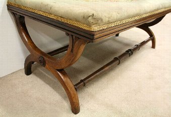 Antique Rosewood Stool by James Mein of Kelso