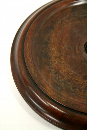 Antique Mahogany Wine Coaster by James Mein of Kelso