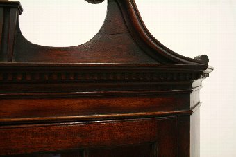 Antique George III Mahogany Hanging Corner Cabinet