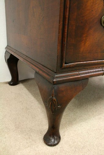 Antique George I Style Burr Walnut Chest on Chest