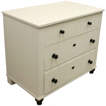 Victorian Continental Painted Chest of Drawers