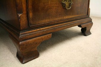 Antique George II Style Figured Walnut Partner’s Desk