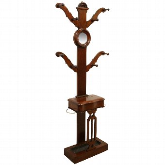  Mid Victorian Mahogany Hall Stand
