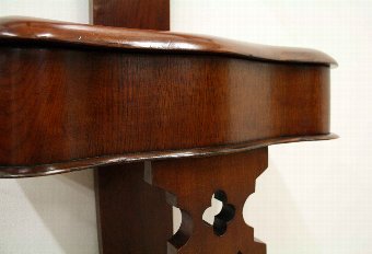 Antique  Mid Victorian Mahogany Hall Stand