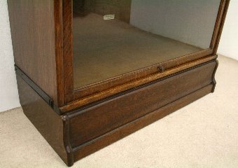 Antique Globe Wernicke Oak Sectional/Stacking Bookcase