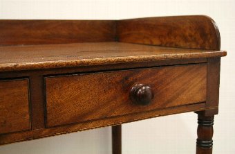 Antique George IV Mahogany Side Table/Washstand