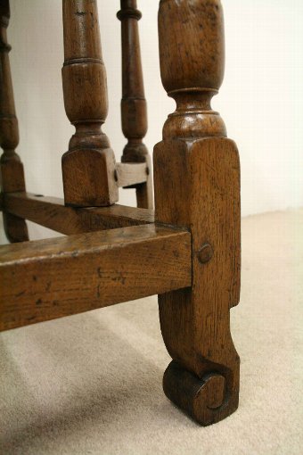 Antique Georgian Oak Gate Leg Table