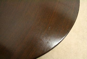Antique George III Mahogany Snap Top Occasional Table