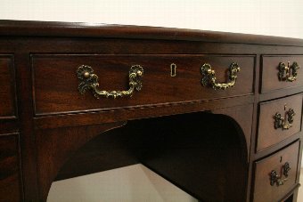 Antique George II Style Mahogany Desk/Dressing Table