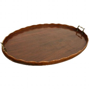 George III Mahogany Tray