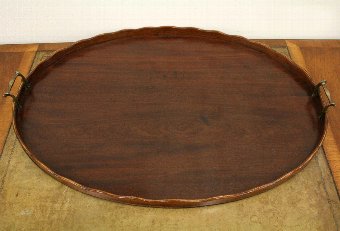 Antique George III Mahogany Tray