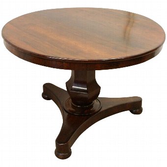 Mid Victorian Rosewood Snap Top Breakfast Table