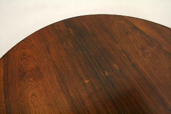 Antique Mid Victorian Rosewood Snap Top Breakfast Table