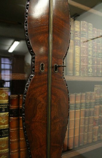 Antique George III Mahogany Bureau Bookcase