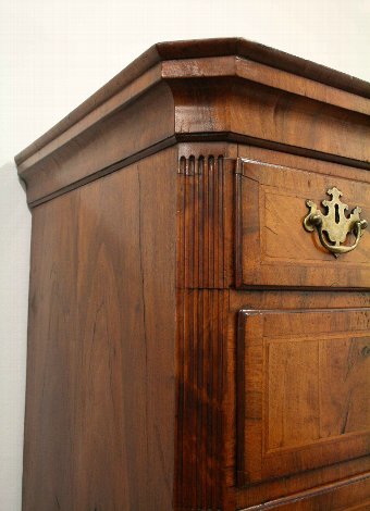 Antique Early George II Walnut Chest on Chest