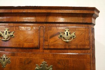 Antique Early George II Walnut Chest on Chest